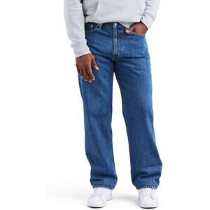 Levi's 550 Relaxed 38x36 Men's Jeans Medium Stonewash Straight Leg Blue